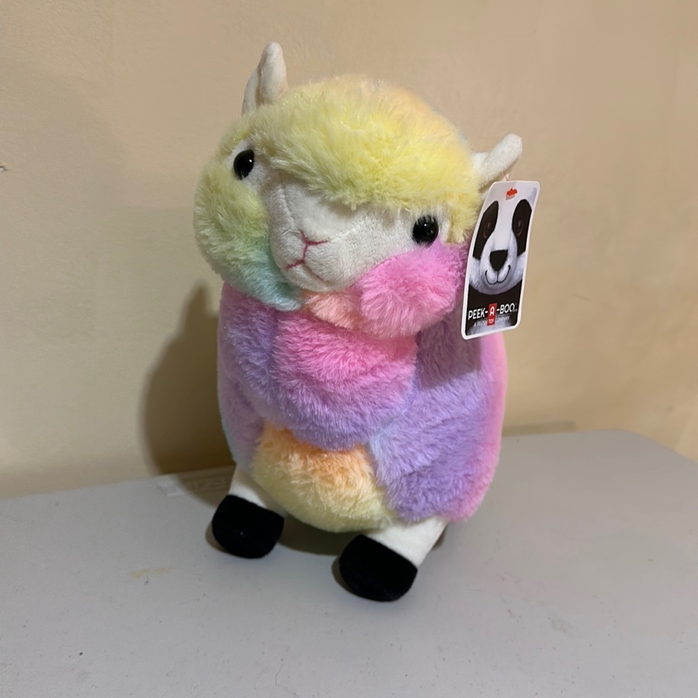 small woolen stuffed toy